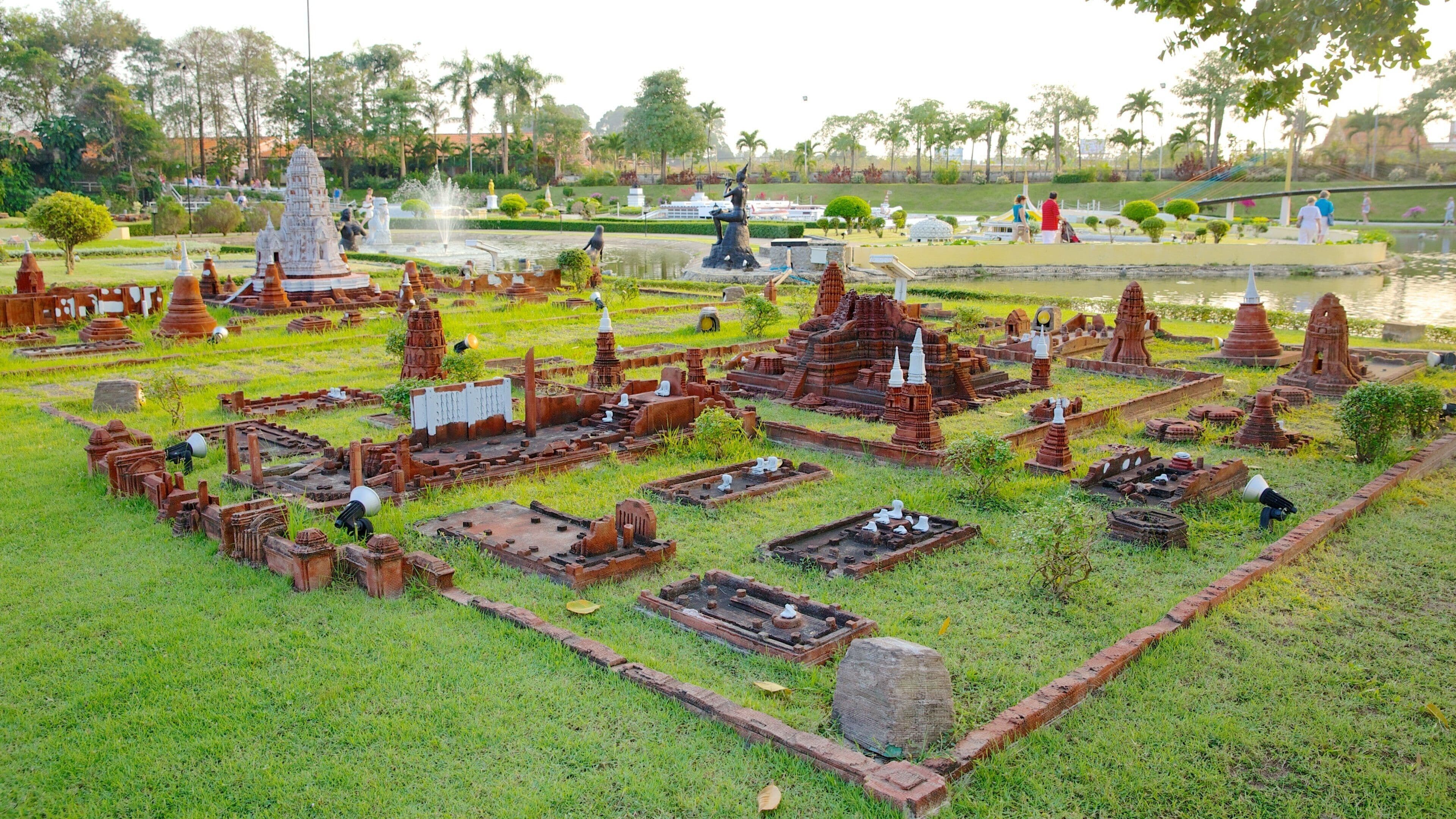 Mini Siam das einen Park