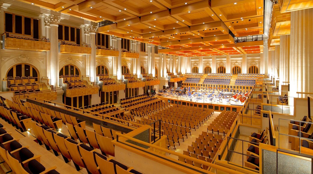 Sala Sao Paulo which includes theatre scenes and interior views