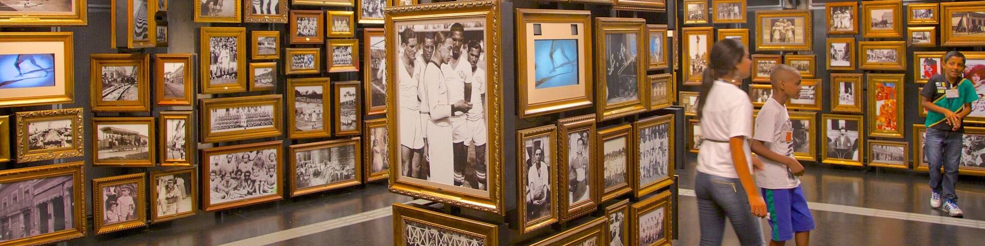 Football Museum featuring interior views