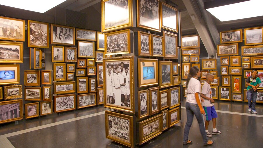 Football Museum showing interior views
