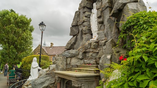 St. Eugene\'s Cathedral which includes religious aspects and a statue or sculpture