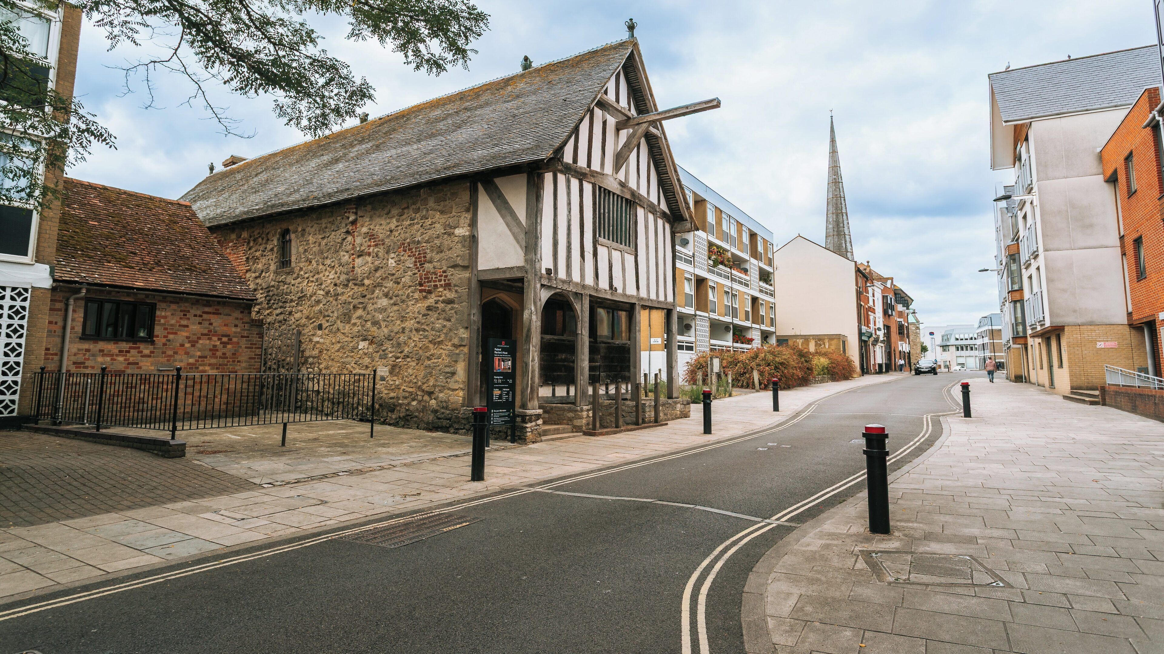 Exploring the Medieval Merchant's House in Southampton's City Centre, showcasing history and architecture in England, United Kingdom