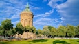 曼海姆水塔 其中包括 公園 和 歷史建築