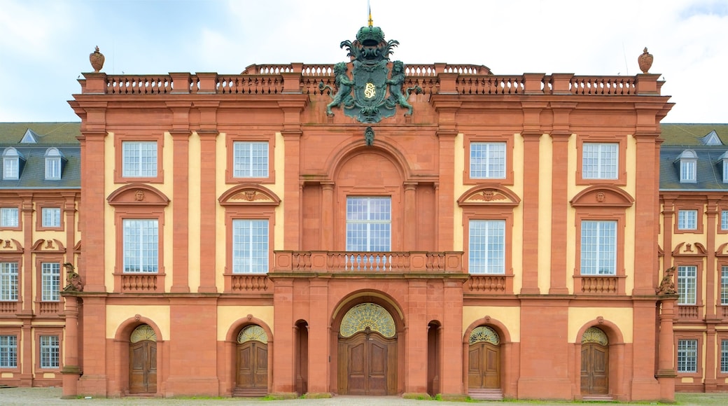 Mannheim Palace showing heritage elements