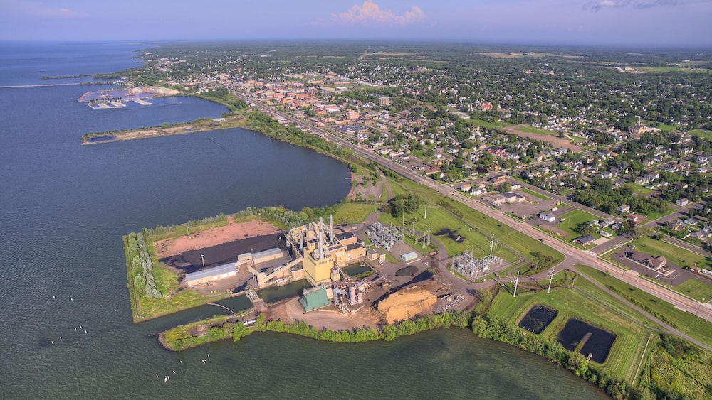 Ashland, Wisconsin and Power Plant