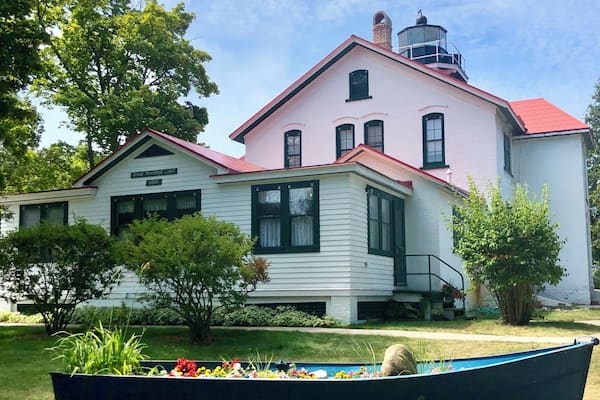 In use from 1858 until 1972 this lighthouse is at the very tip of the Leelanau peninsula.