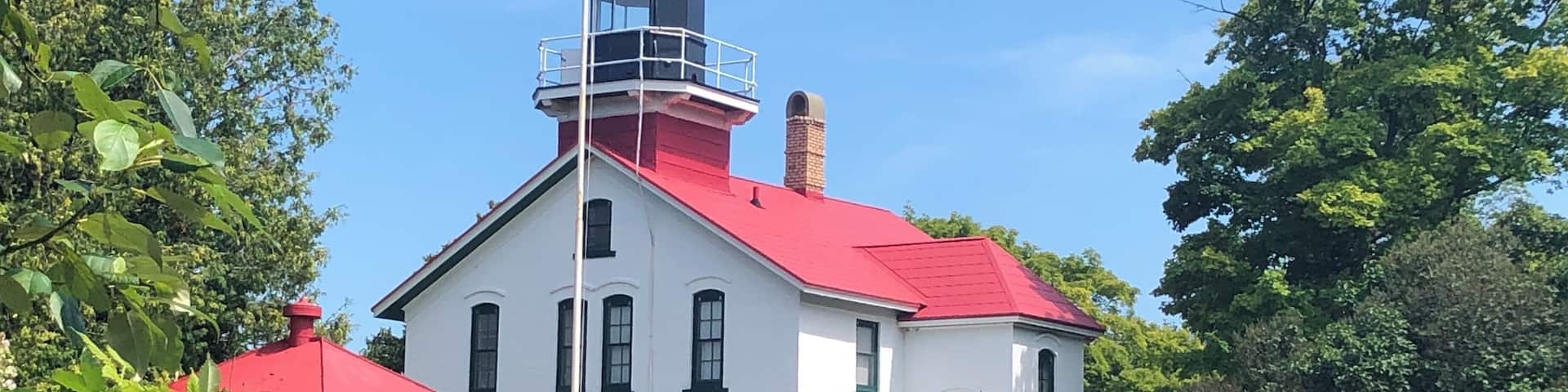 In use from 1858 until 1972 this lighthouse was added on to over the years to make room for the two families who lived and worked here.