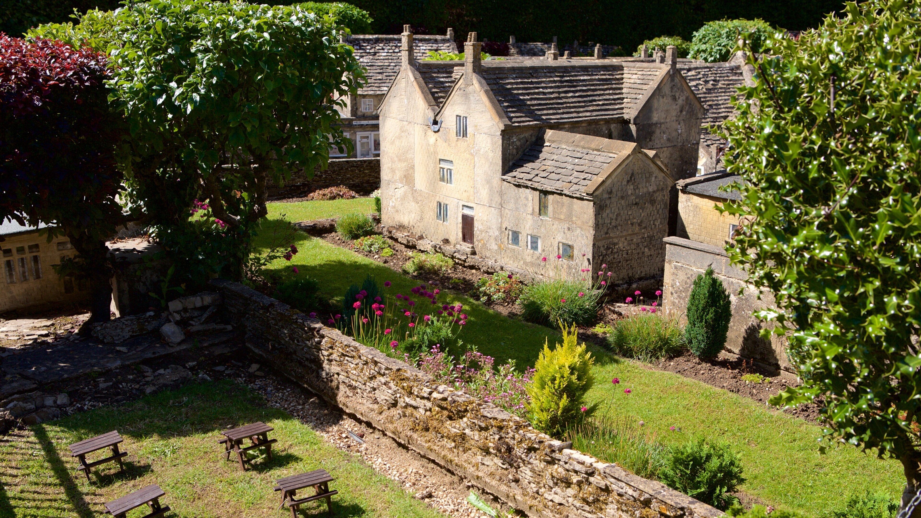 The Model Village showing a house and a small town or village