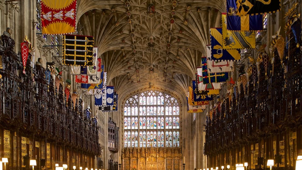 St. Georges Chapel featuring interior views, a church or cathedral and heritage elements