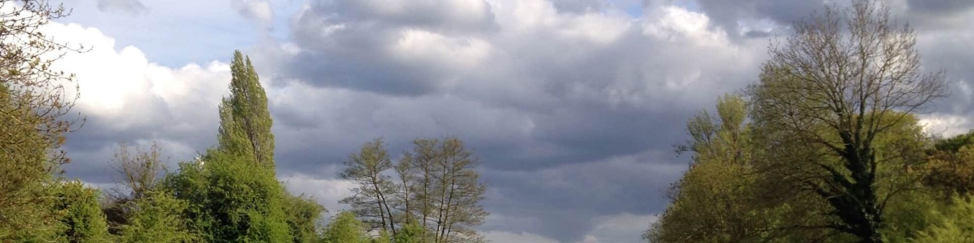 Great part of the river . Taken from the back of my boat 😊