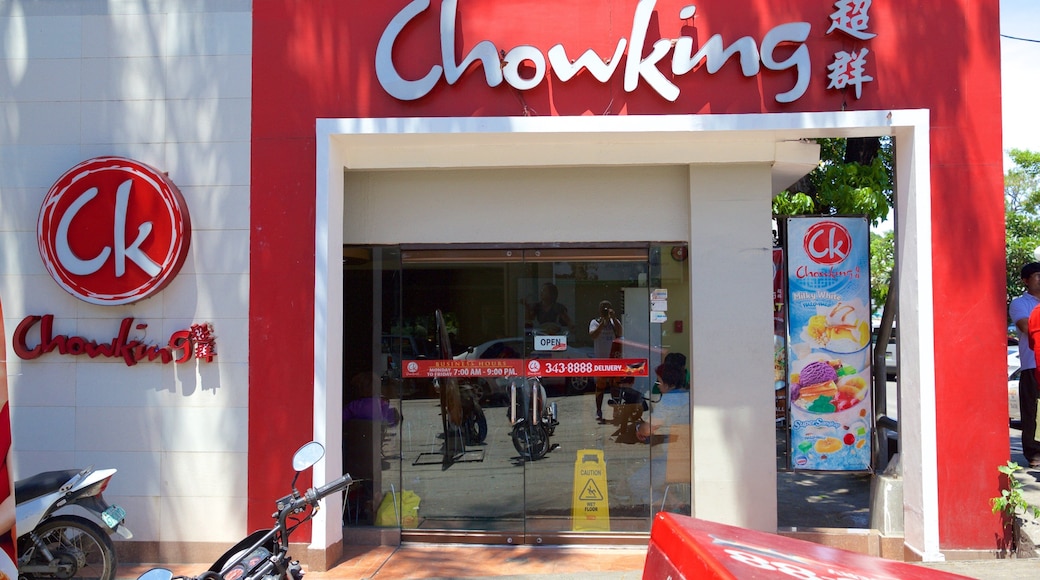 Mactan Marina Mall showing signage