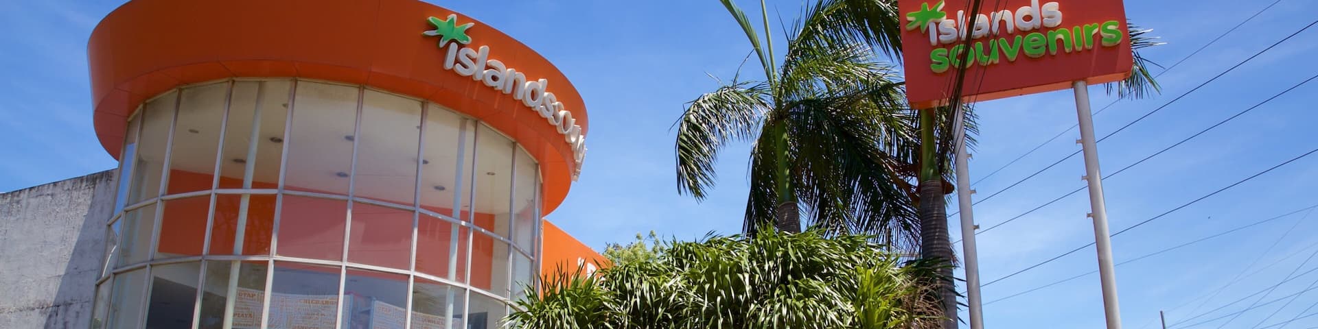 Mactan Marina Mall which includes signage