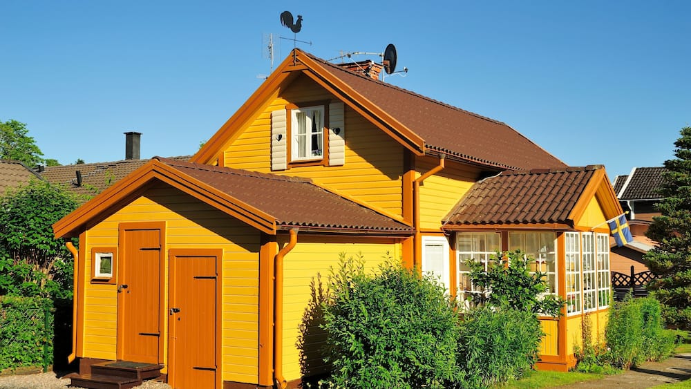 Swedish middle class home