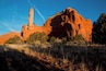 Kodachrome State Park, Utah. A sunset view of some of the rock formations in sunset light.
