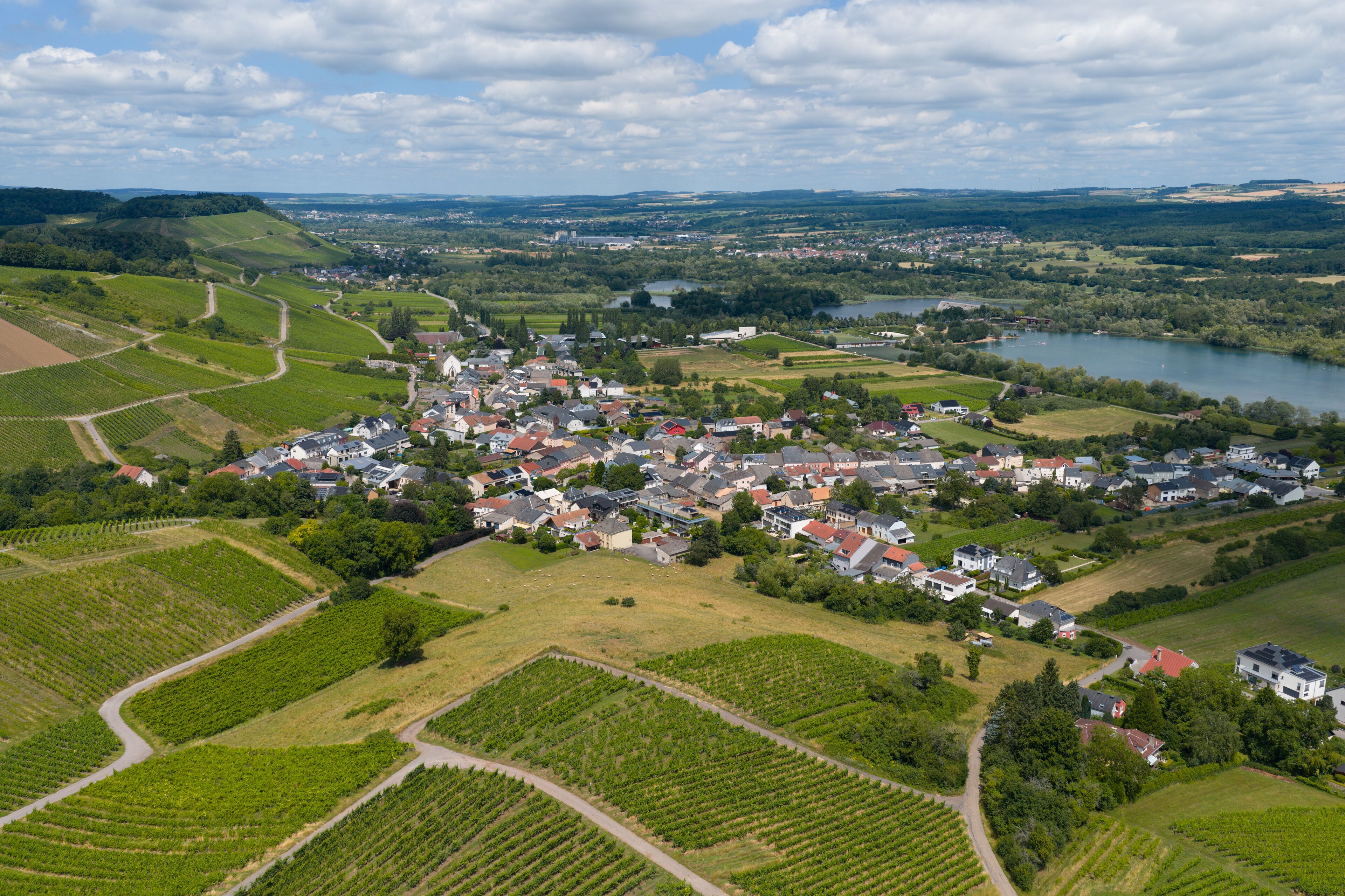 Moselle Valley Wine Growing region in Luxembourg 