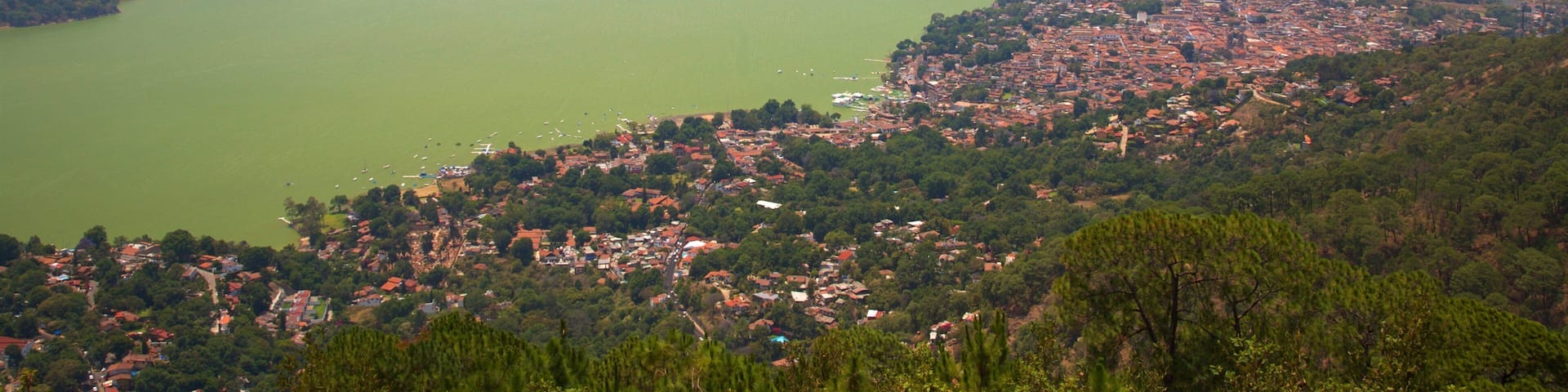Toluca featuring landscape views, a coastal town and mist or fog