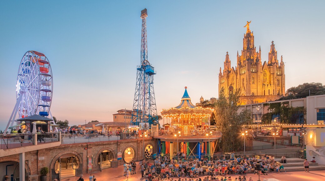 BARCELONA, SPAIN, Temple at Tibidabo