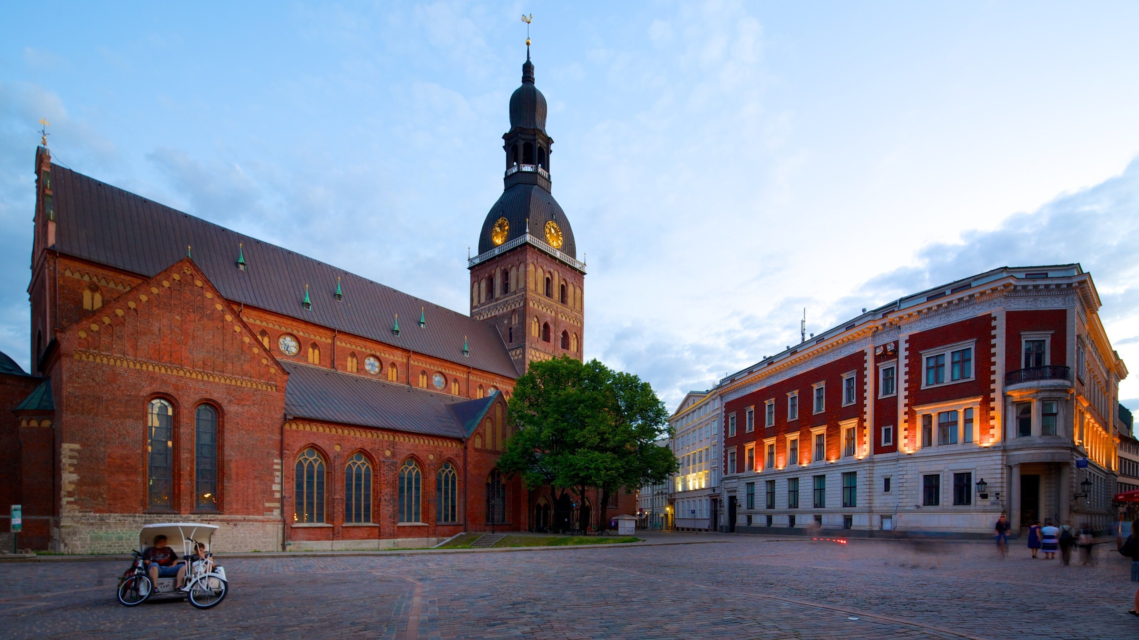 Old Town which includes a square or plaza and street scenes