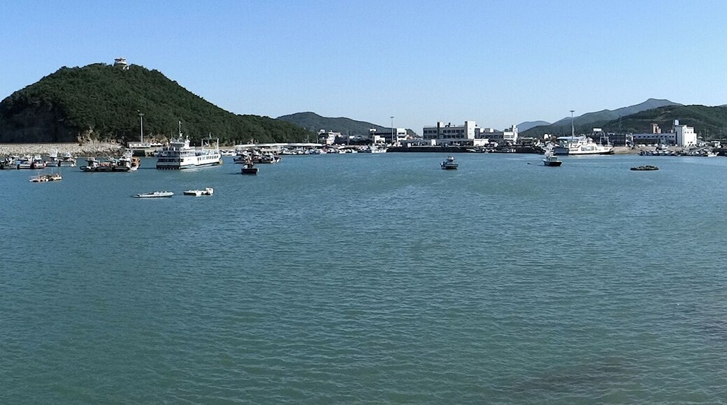 Gyeokpo Port/Harbor is a tourist destination and a first class port linking islands on the West Coast like Wido and Gogunsangundo. In the past Gyeokpo Harbor was a base for naval forces. A chief for the navy forces and government officials were assigned here during the Joseon Dynasty.