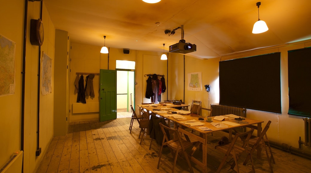 Bletchley Park fasiliteter samt innendørs