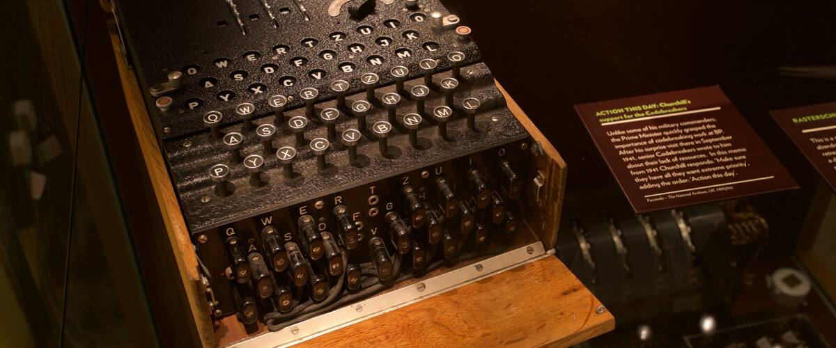 Bletchley Park which includes heritage elements