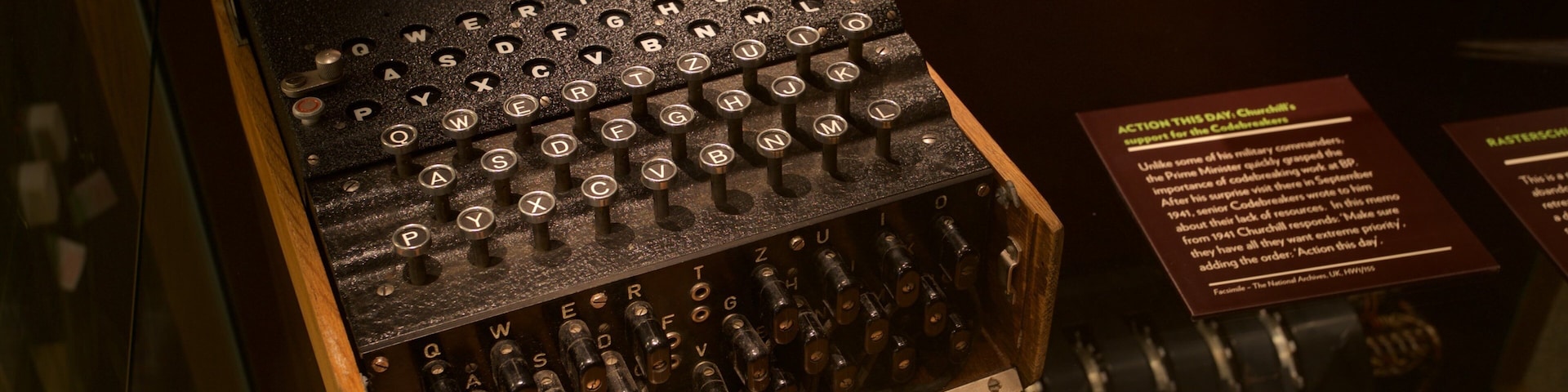 Bletchley Park que incluye elementos patrimoniales