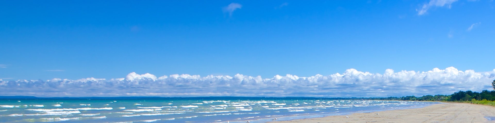 Parque Provincial de Playa Wasaga ofreciendo una playa de arena