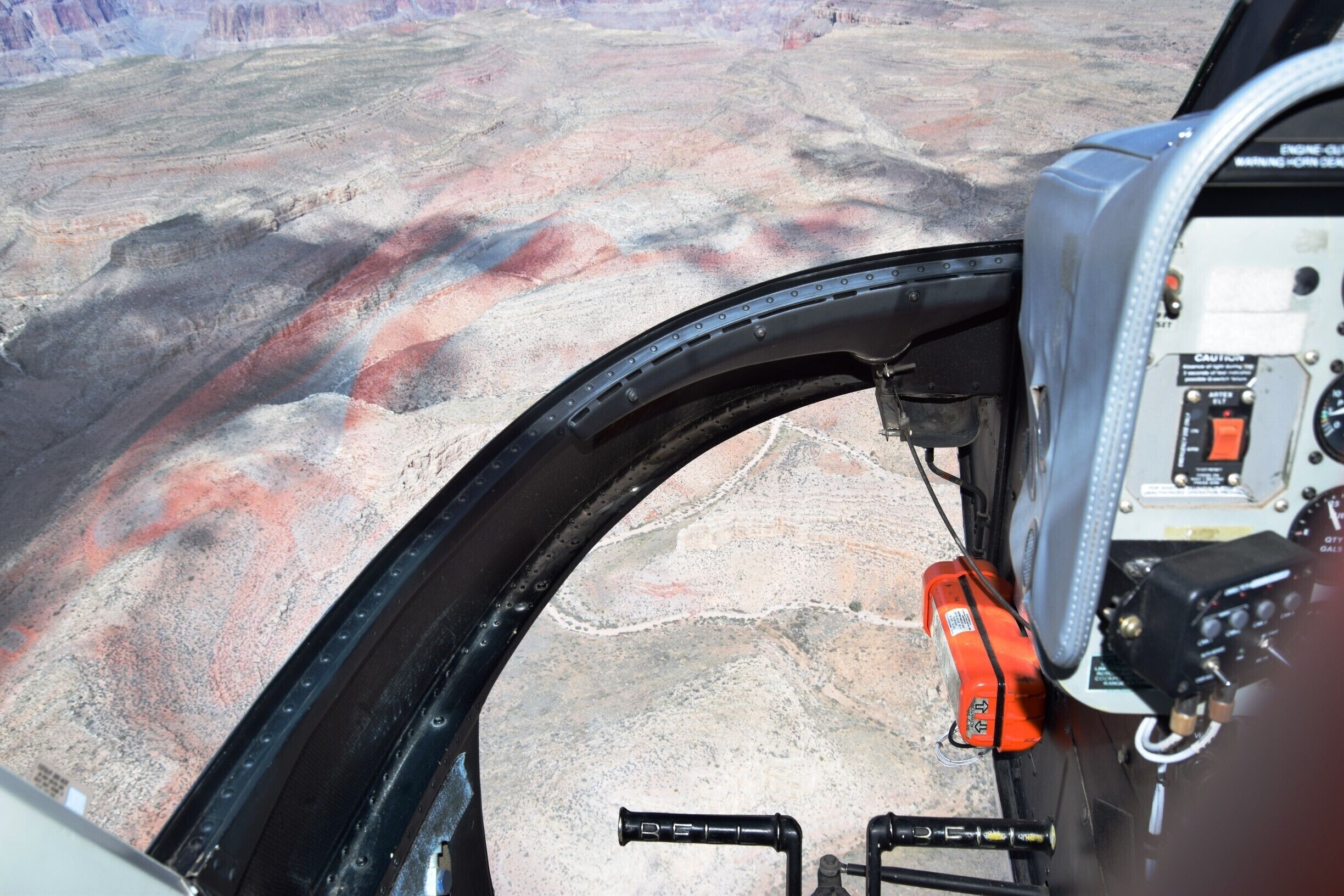 For my 30th, my husband and my brother surprised me with this awesome helicopter ride over Grand Canyon West.

For more photos, check out my blog post: http://thebrittertruth.blogspot.com/2016/08/first-helicopter-ride.html 

#hiking #nature #grandcanyon