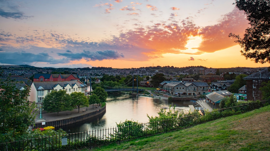 Sunset Over Exeter Quay - Devon, England