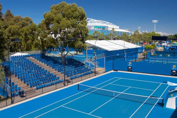 Melbourne Park featuring a sporting event
