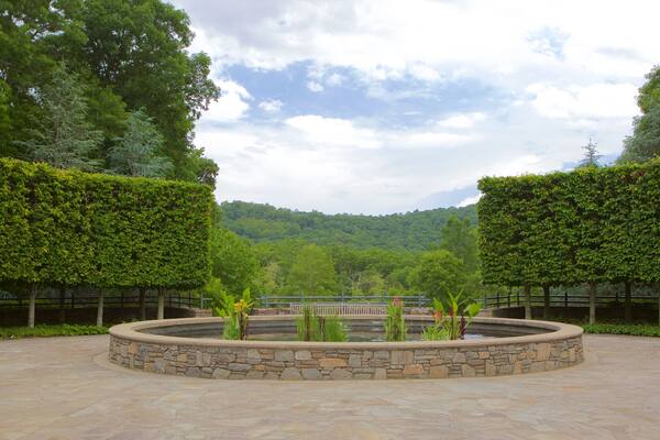 North Carolina Arboretum mit einem Garten
