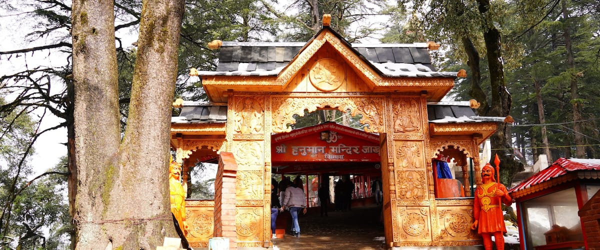 Jakhu Temple Shri Hanuman Mandir Jakhoo Jakhu Temple is ancient temple in Shimla himachal