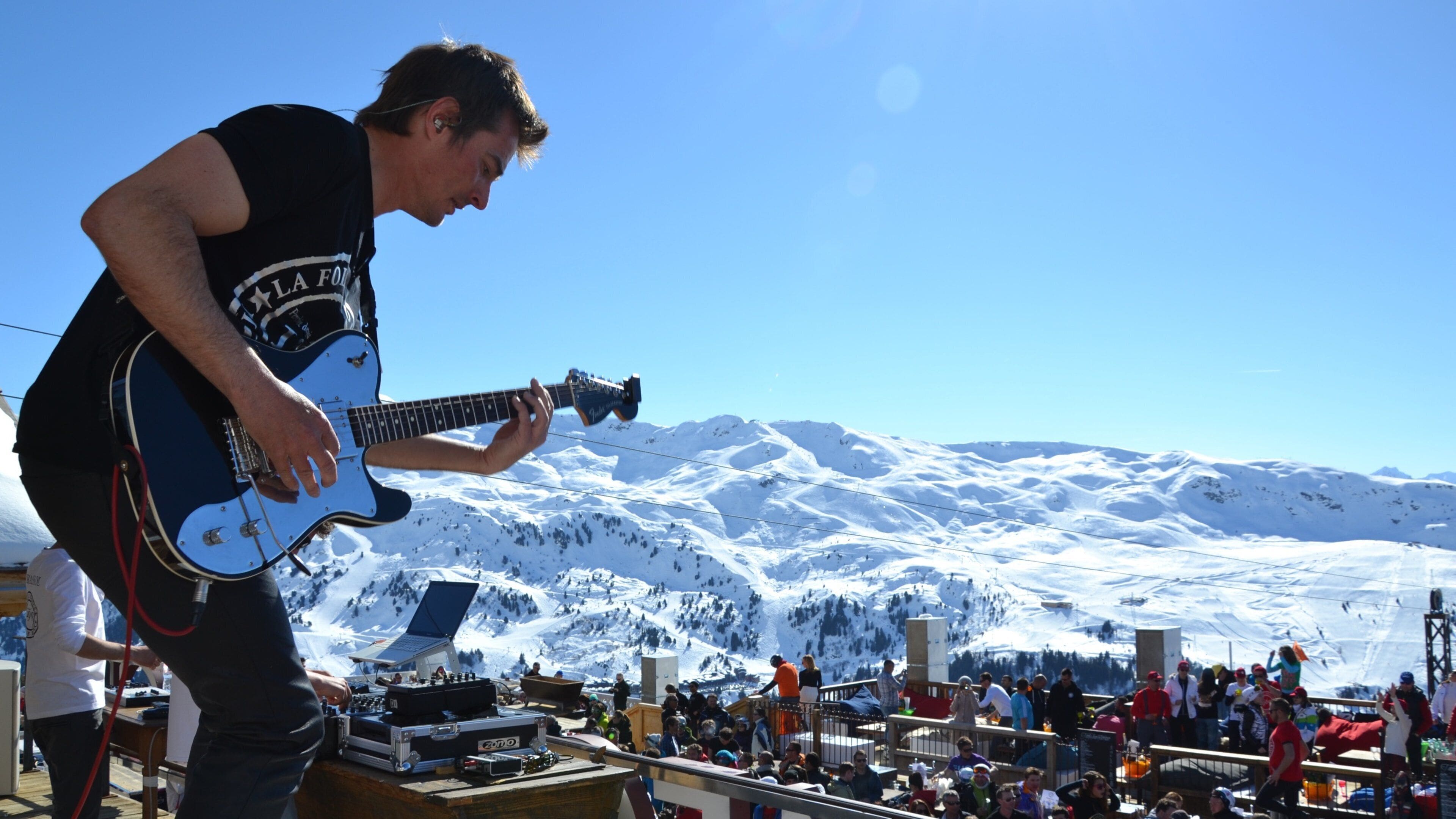 Alpes du Nord showing music, mountains and snow