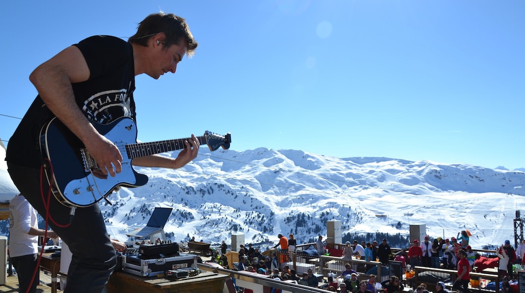 Alpes du Nord showing music, mountains and snow