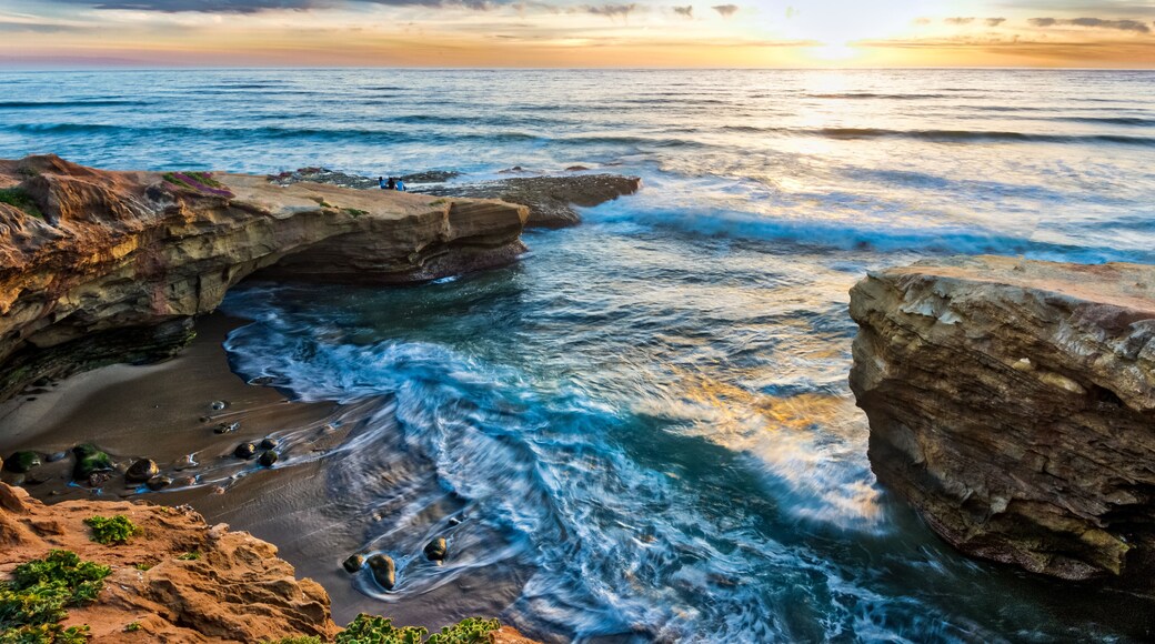 Pappy's Point at Sunset Cliffs