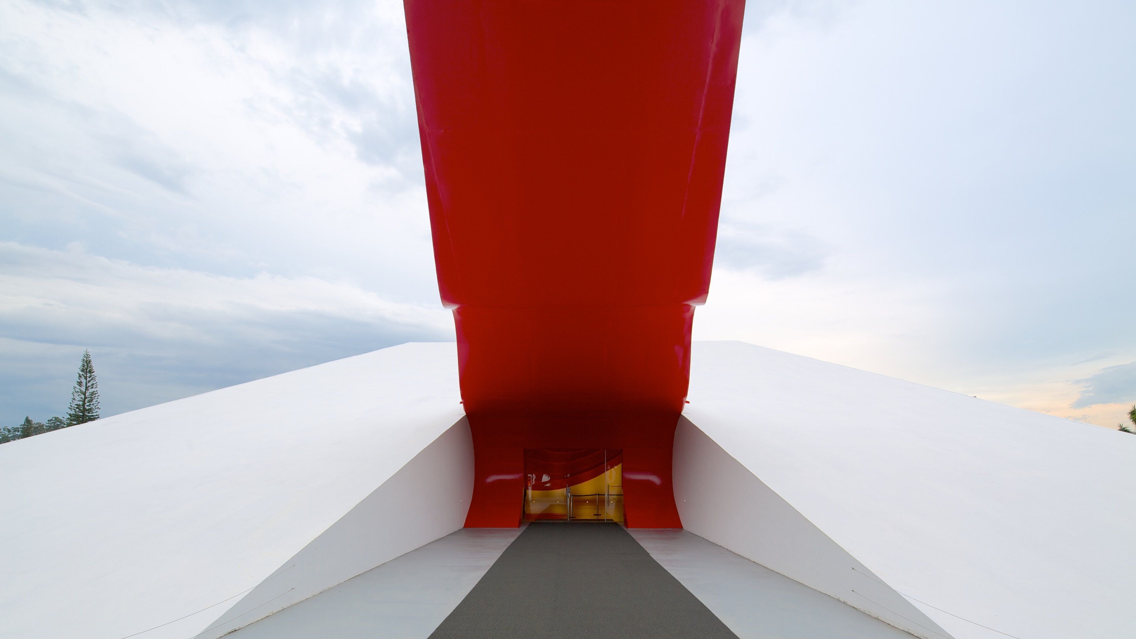 Ibirapuera Auditorium showing modern architecture