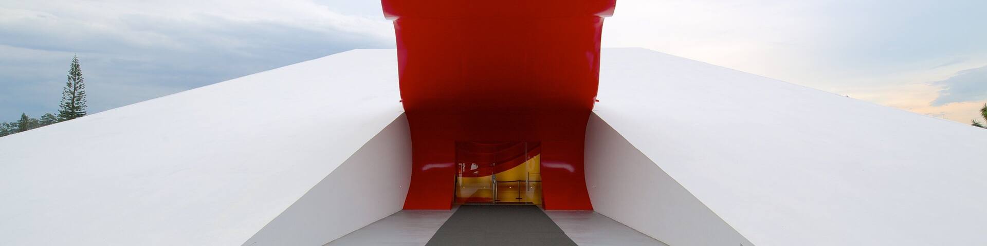 Ibirapuera Auditorium showing modern architecture