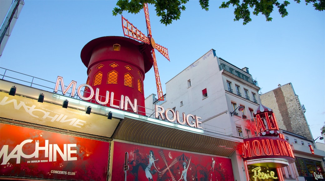 Pigalle mostrando segnaletica