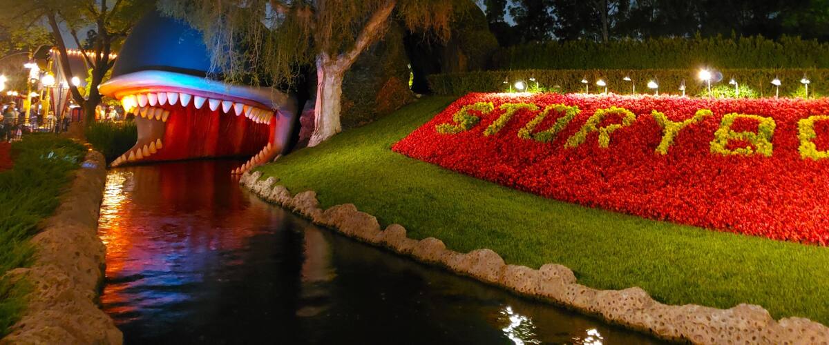 Storybookland Canal Boats, Monstro the Whale.