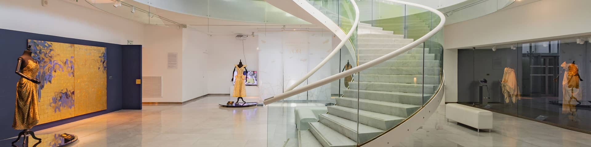 Asian Art Museum which includes art and interior views