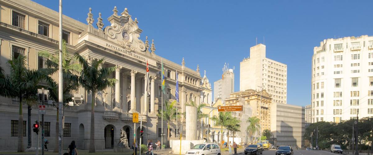 Praça São Francisco joka esittää kaupunki ja katunäkymät