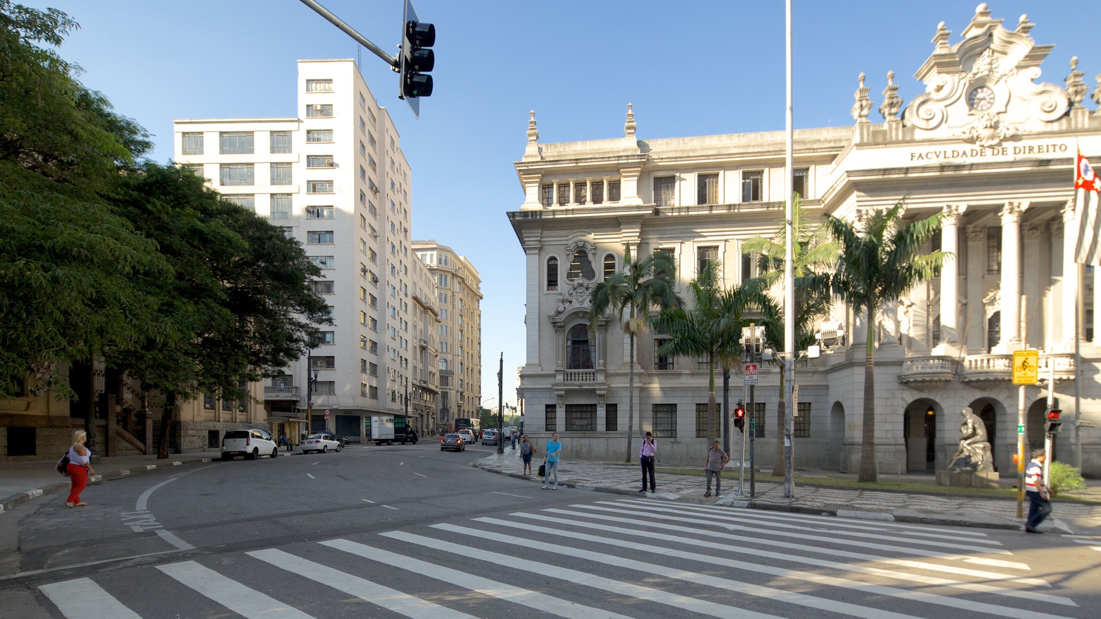 Praça São Francisco das einen Stadt und historische Architektur