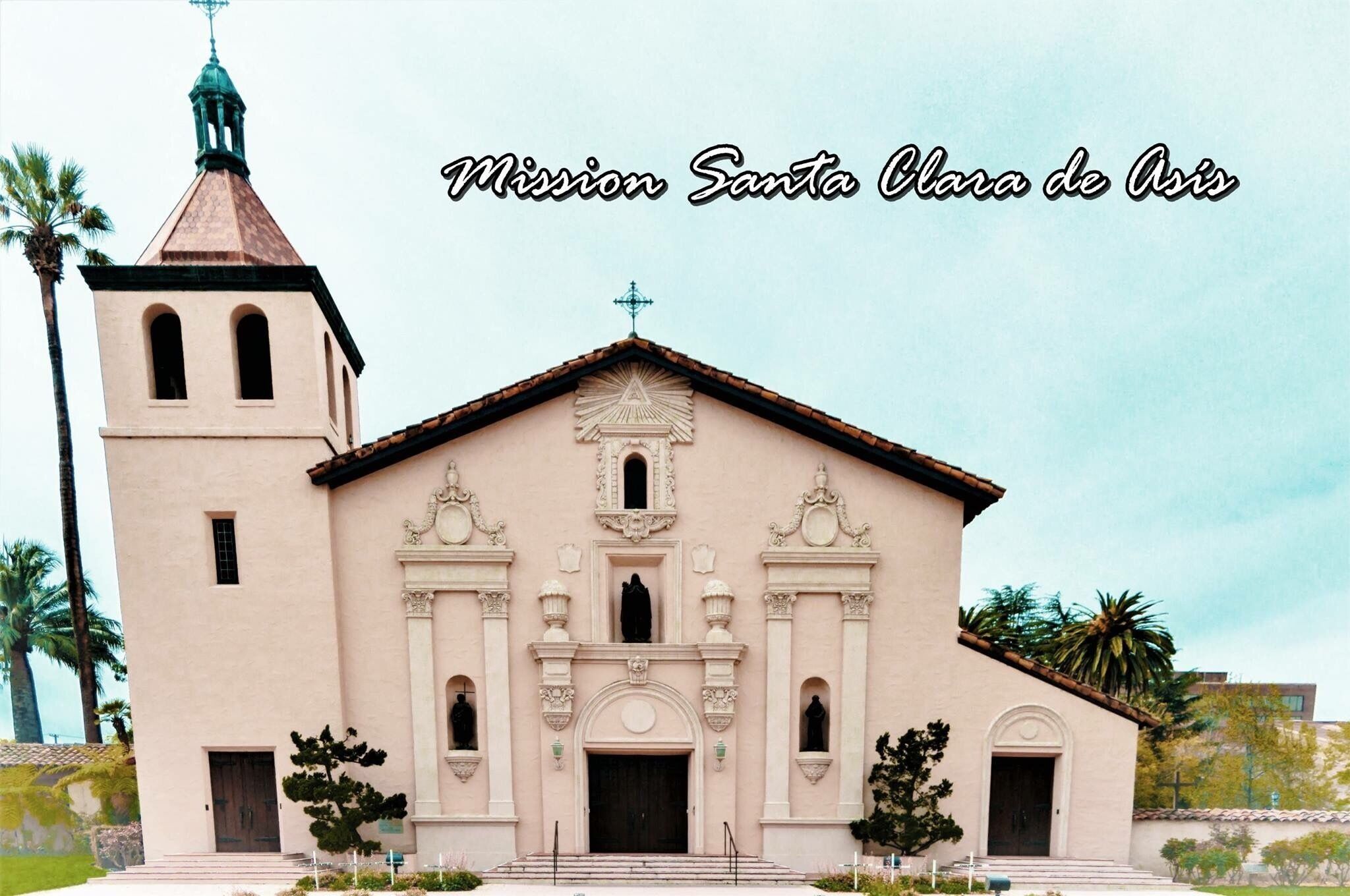 Mission Santa Clara de Asís is a Spanish mission founded by the Franciscan order in the present-day city of Santa Clara, California.