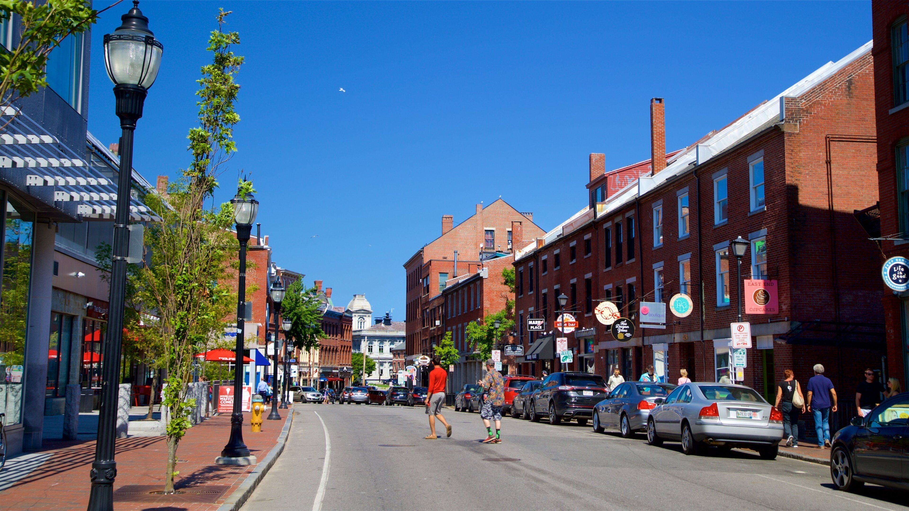 Old Port featuring a small town or village
