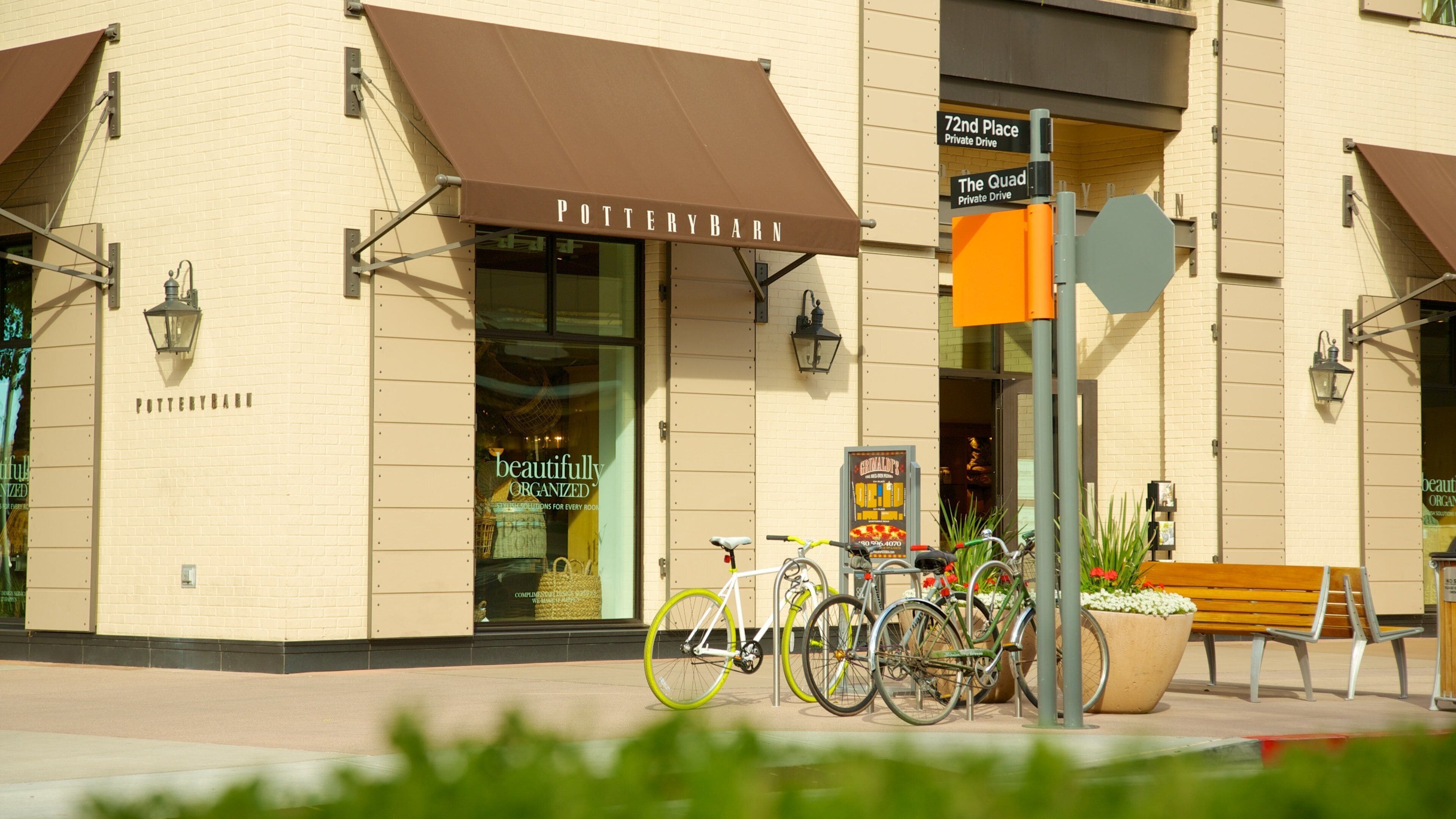 Exploring Scottsdale Quarter with vibrant shops and outdoor seating for visitors in Scottsdale, Arizona