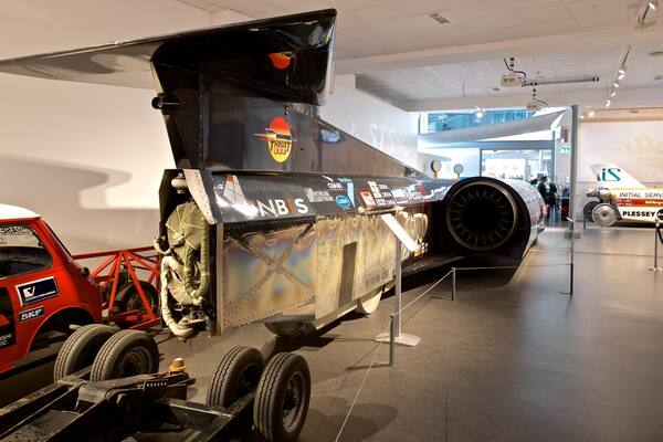 Coventry Transport Museum which includes heritage elements and interior views