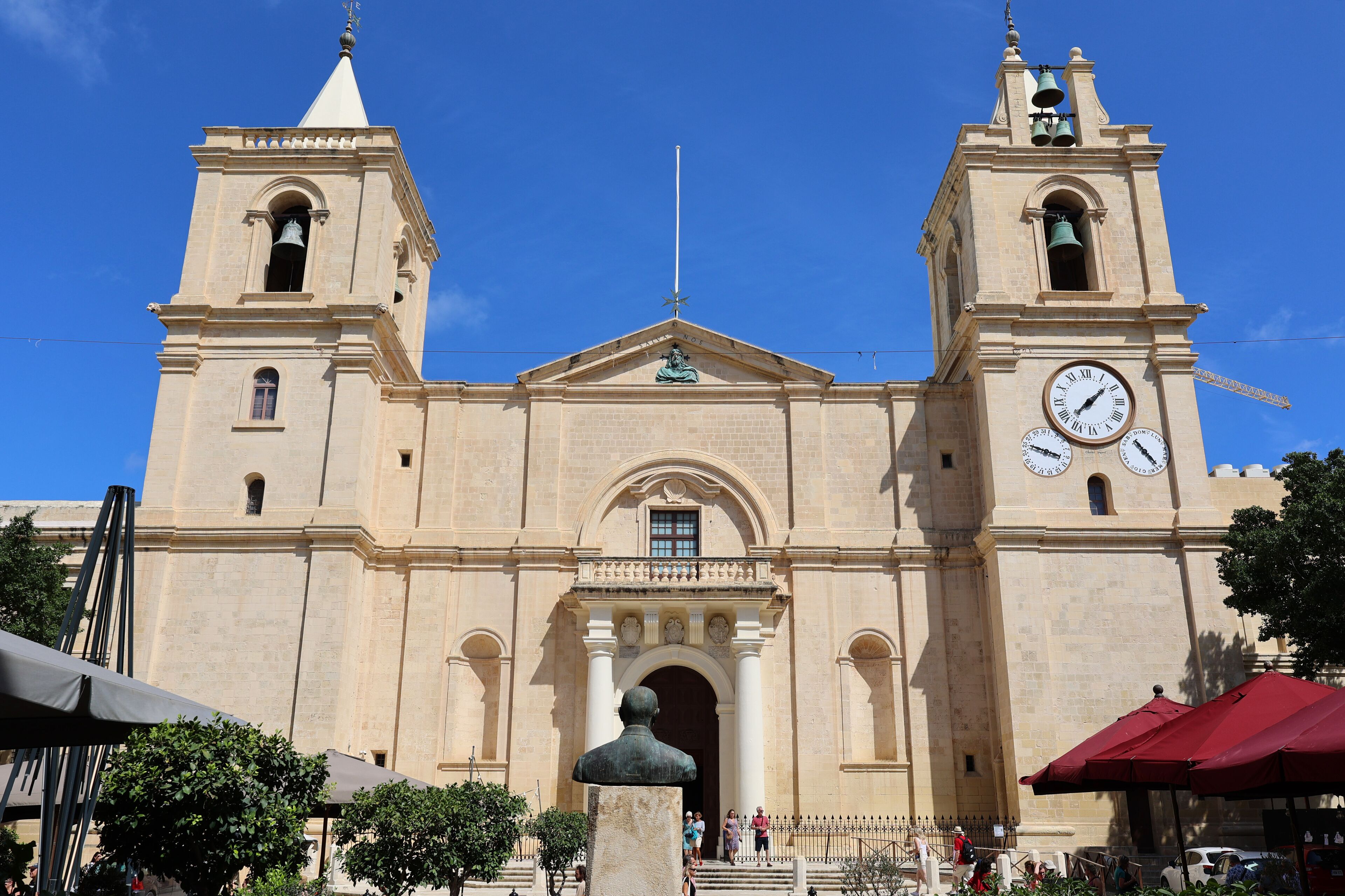The St John's Co-Cathedral (Maltese: Kon-Katidral ta' San Gwann) is a Catholic co-cathedral in Valletta, Malta, dedicated to Saint John the Baptist