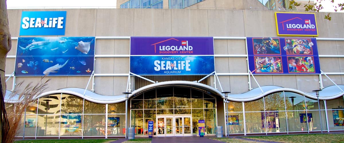 Sea Life Aquarium joka esittää kyltit