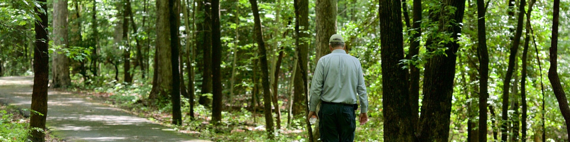 Maryland Quiet Waters Park featuring a park as well as an individual male