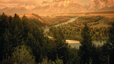 Grand Tetons and the Snake River